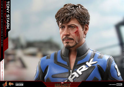 Iron Man 2 Movie Masterpiece Action Figure 1/6 Tony Stark (Mark V Suit Up Version) Deluxe 31cm - Action Figures - Hot Toys - Hobby Figures UK