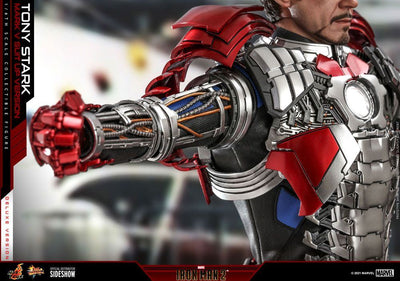 Iron Man 2 Movie Masterpiece Action Figure 1/6 Tony Stark (Mark V Suit Up Version) Deluxe 31cm - Action Figures - Hot Toys - Hobby Figures UK