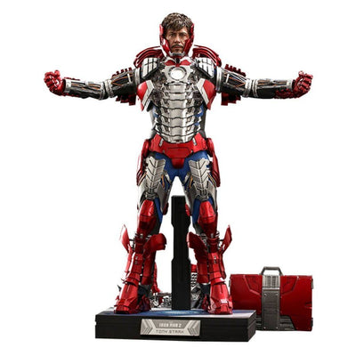 Iron Man 2 Movie Masterpiece Action Figure 1/6 Tony Stark (Mark V Suit Up Version) Deluxe 31cm - Action Figures - Hot Toys - Hobby Figures UK