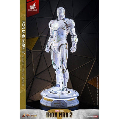 Iron Man 2 Movie Masterpiece Diecast Action Figure 1/6 Iron Man Mark IV (Sub-Zero Fractal Armor) Hot Toys Exclusive 33cm - Action Figures - Hot Toys - Hobby Figures UK