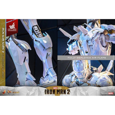 Iron Man 2 Movie Masterpiece Diecast Action Figure 1/6 Iron Man Mark IV (Sub-Zero Fractal Armor) Hot Toys Exclusive 33cm - Action Figures - Hot Toys - Hobby Figures UK
