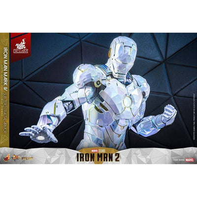Iron Man 2 Movie Masterpiece Diecast Action Figure 1/6 Iron Man Mark IV (Sub-Zero Fractal Armor) Hot Toys Exclusive 33cm - Action Figures - Hot Toys - Hobby Figures UK