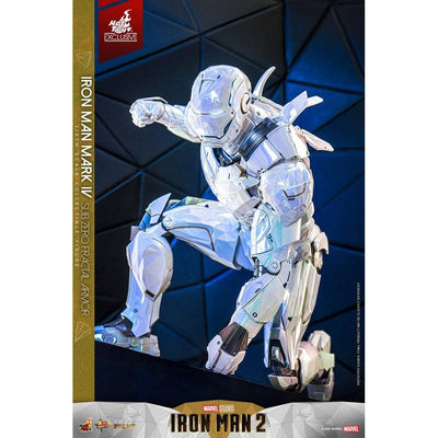 Iron Man 2 Movie Masterpiece Diecast Action Figure 1/6 Iron Man Mark IV (Sub-Zero Fractal Armor) Hot Toys Exclusive 33cm - Action Figures - Hot Toys - Hobby Figures UK