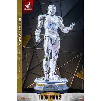 Iron Man 2 Movie Masterpiece Diecast Action Figure 1/6 Iron Man Mark IV (Sub-Zero Fractal Armor) Hot Toys Exclusive 33cm - Action Figures - Hot Toys - Hobby Figures UK