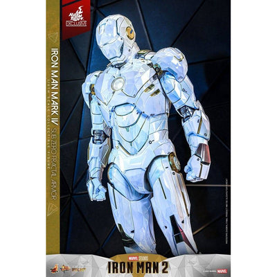 Iron Man 2 Movie Masterpiece Diecast Action Figure 1/6 Iron Man Mark IV (Sub-Zero Fractal Armor) Hot Toys Exclusive 33cm - Action Figures - Hot Toys - Hobby Figures UK