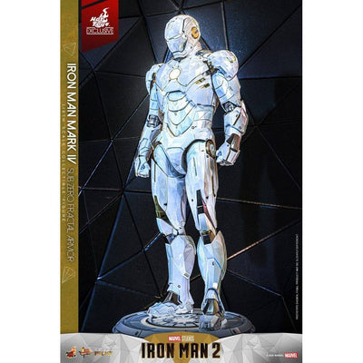 Iron Man 2 Movie Masterpiece Diecast Action Figure 1/6 Iron Man Mark IV (Sub-Zero Fractal Armor) Hot Toys Exclusive 33cm - Action Figures - Hot Toys - Hobby Figures UK