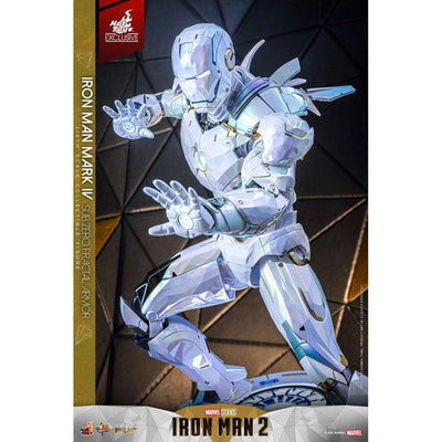 Iron Man 2 Movie Masterpiece Diecast Action Figure 1/6 Iron Man Mark IV (Sub-Zero Fractal Armor) Hot Toys Exclusive 33cm - Action Figures - Hot Toys - Hobby Figures UK