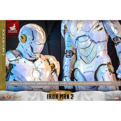 Iron Man 2 Movie Masterpiece Diecast Action Figure 1/6 Iron Man Mark IV (Sub-Zero Fractal Armor) Hot Toys Exclusive 33cm - Action Figures - Hot Toys - Hobby Figures UK