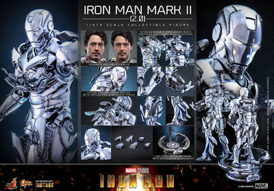 Iron Man Action Figure 1/6 Iron Man Mark II (2.0) 33cm - Action Figures - Hot Toys - Hobby Figures UK