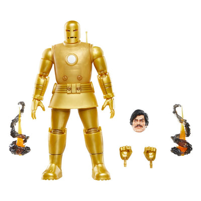 Iron Man Marvel Legends Action Figure Iron Man (Model 01-Gold) 15cm - Action Figures - Hasbro - Hobby Figures UK