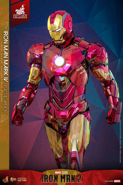 Iron Man Movie Masterpiece Diecast Action Figure 1/6 Iron Man Mark VI (Fractal Armor) Hot Toys Exclusive 33cm - Action Figures - Hot Toys - Hobby Figures UK