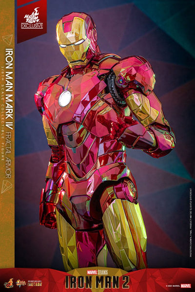 Iron Man Movie Masterpiece Diecast Action Figure 1/6 Iron Man Mark VI (Fractal Armor) Hot Toys Exclusive 33cm - Action Figures - Hot Toys - Hobby Figures UK