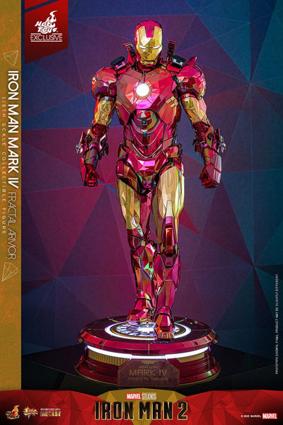 Iron Man Movie Masterpiece Diecast Action Figure 1/6 Iron Man Mark VI (Fractal Armor) Hot Toys Exclusive 33cm - Action Figures - Hot Toys - Hobby Figures UK