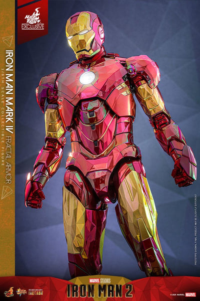 Iron Man Movie Masterpiece Diecast Action Figure 1/6 Iron Man Mark VI (Fractal Armor) Hot Toys Exclusive 33cm - Action Figures - Hot Toys - Hobby Figures UK
