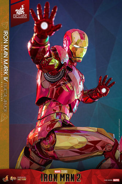 Iron Man Movie Masterpiece Diecast Action Figure 1/6 Iron Man Mark VI (Fractal Armor) Hot Toys Exclusive 33cm - Action Figures - Hot Toys - Hobby Figures UK