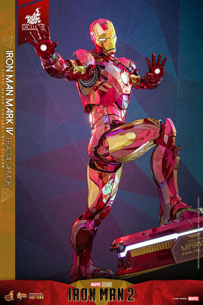 Iron Man Movie Masterpiece Diecast Action Figure 1/6 Iron Man Mark VI (Fractal Armor) Hot Toys Exclusive 33cm - Action Figures - Hot Toys - Hobby Figures UK