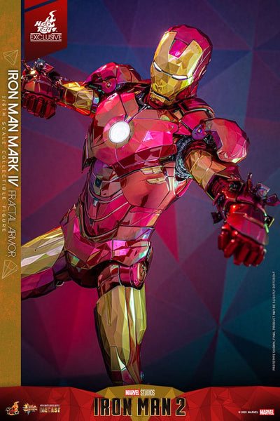 Iron Man Movie Masterpiece Diecast Action Figure 1/6 Iron Man Mark VI (Fractal Armor) Hot Toys Exclusive 33cm - Action Figures - Hot Toys - Hobby Figures UK