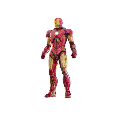 Iron Man Movie Masterpiece Diecast Action Figure 1/6 Iron Man Mark VI (Fractal Armor) Hot Toys Exclusive 33cm - Action Figures - Hot Toys - Hobby Figures UK