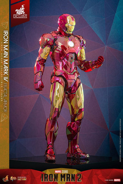 Iron Man Movie Masterpiece Diecast Action Figure 1/6 Iron Man Mark VI (Fractal Armor) Hot Toys Exclusive 33cm - Action Figures - Hot Toys - Hobby Figures UK