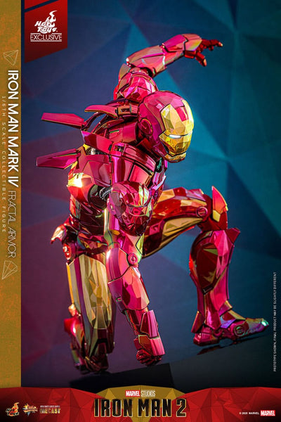 Iron Man Movie Masterpiece Diecast Action Figure 1/6 Iron Man Mark VI (Fractal Armor) Hot Toys Exclusive 33cm - Action Figures - Hot Toys - Hobby Figures UK