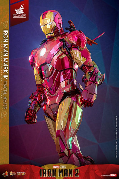 Iron Man Movie Masterpiece Diecast Action Figure 1/6 Iron Man Mark VI (Fractal Armor) Hot Toys Exclusive 33cm - Action Figures - Hot Toys - Hobby Figures UK
