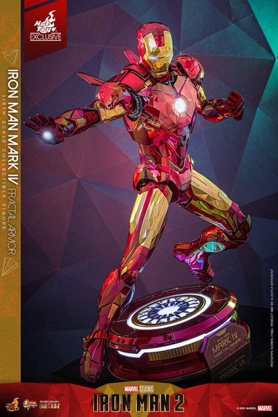 Iron Man Movie Masterpiece Diecast Action Figure 1/6 Iron Man Mark VI (Fractal Armor) Hot Toys Exclusive 33cm - Action Figures - Hot Toys - Hobby Figures UK