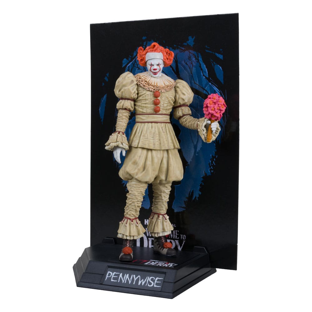 It: Welcome to Derry Movie Maniacs PVC Statue Pennywise (Flashback) (G ...