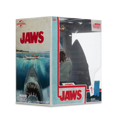 Jaws Movie Maniacs PVC Statue Jaws (50th Anniversary) 16cm - Scale Statue - McFarlane Toys - Hobby Figures UK