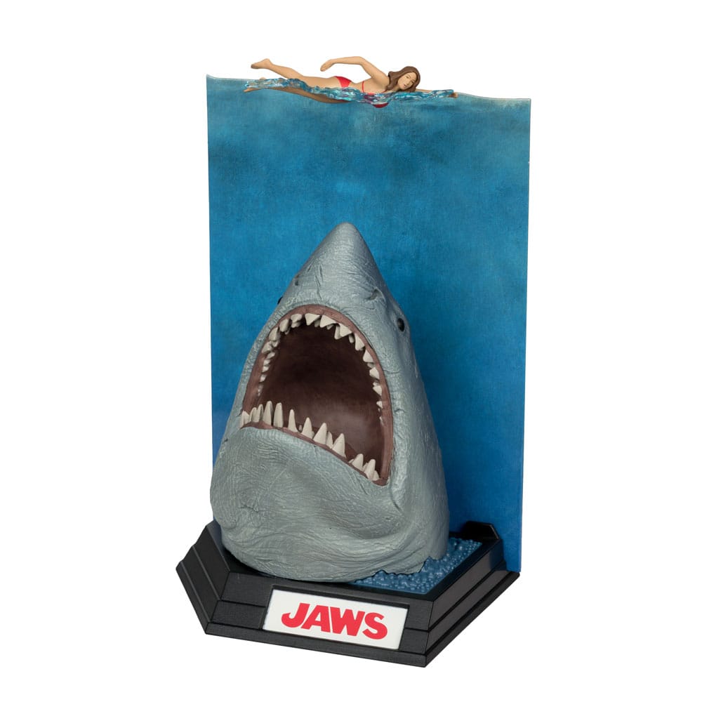Jaws Movie Maniacs PVC Statue Jaws (50th Anniversary) 16cm - Scale Statue - McFarlane Toys - Hobby Figures UK