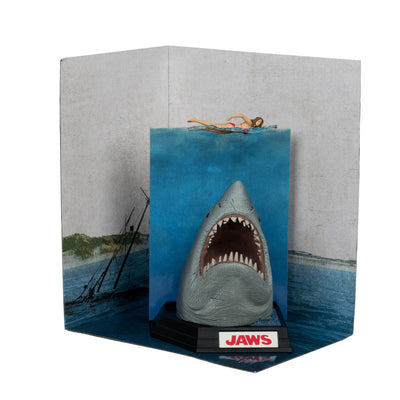 Jaws Movie Maniacs PVC Statue Jaws (50th Anniversary) 16cm - Scale Statue - McFarlane Toys - Hobby Figures UK