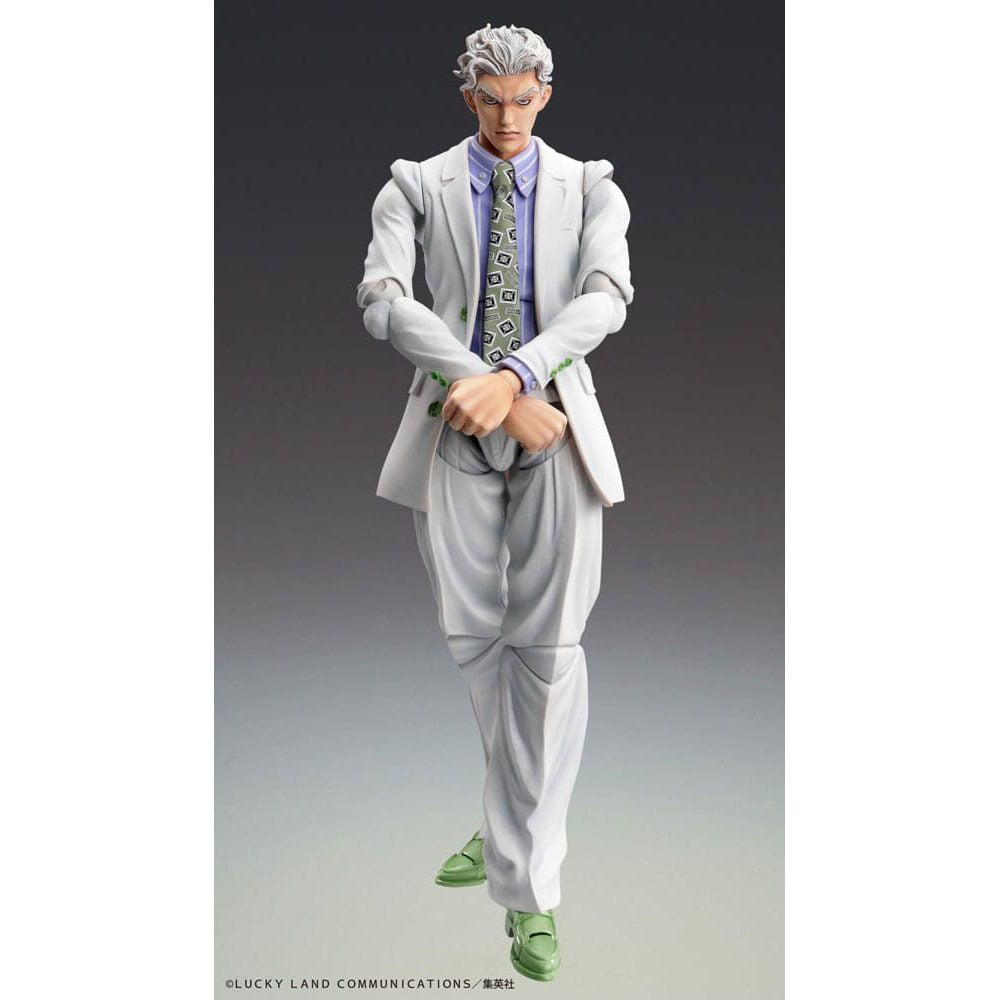 JoJo´s Bizarre Adventure: Diamond Is Unbreakable Super Action Statue Figure Chozokado (Yoshikage Kira) 16cm - Action Figures - Medicos Entertainment - Hobby Figures UK
