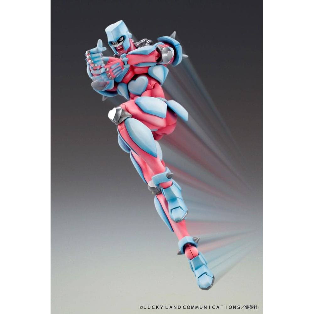 JoJo's Bizarre Adventure: Diamond Is Unbreakable Super Action Statue Figure Chozokado Crazy Diamond 16cm - Action Figures - Medicos Entertainment - Hobby Figures UK