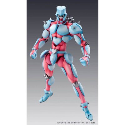 JoJo's Bizarre Adventure: Diamond Is Unbreakable Super Action Statue Figure Chozokado Crazy Diamond 16cm - Action Figures - Medicos Entertainment - Hobby Figures UK