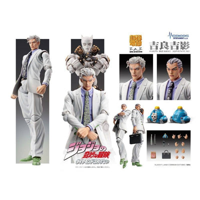 JoJo´s Bizarre Adventure: Diamond Is Unbreakable Super Action Statue Figure Chozokado (Yoshikage Kira) 16cm - Action Figures - Medicos Entertainment - Hobby Figures UK