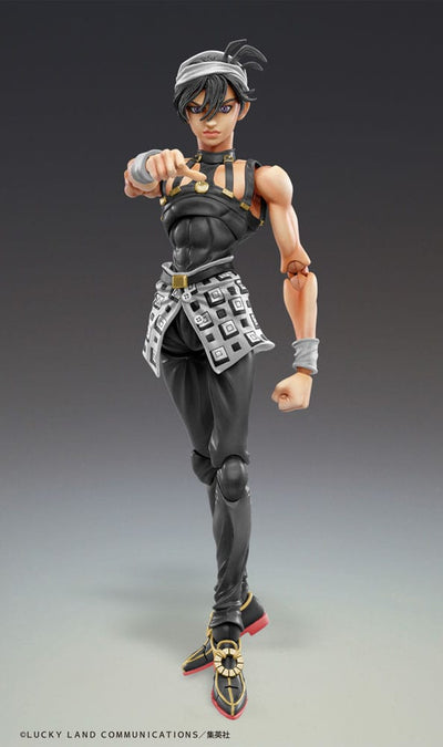 JoJo's Bizarre Adventure Part 5: Golden Wind Action Figure Chozokado (Narancia Ghirga & As Ver. Black) 15cm - Action Figures - Medicos Entertainment - Hobby Figures UK