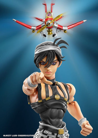 JoJo's Bizarre Adventure Part 5: Golden Wind Action Figure Chozokado (Narancia Ghirga & As Ver. Black) 15cm - Action Figures - Medicos Entertainment - Hobby Figures UK