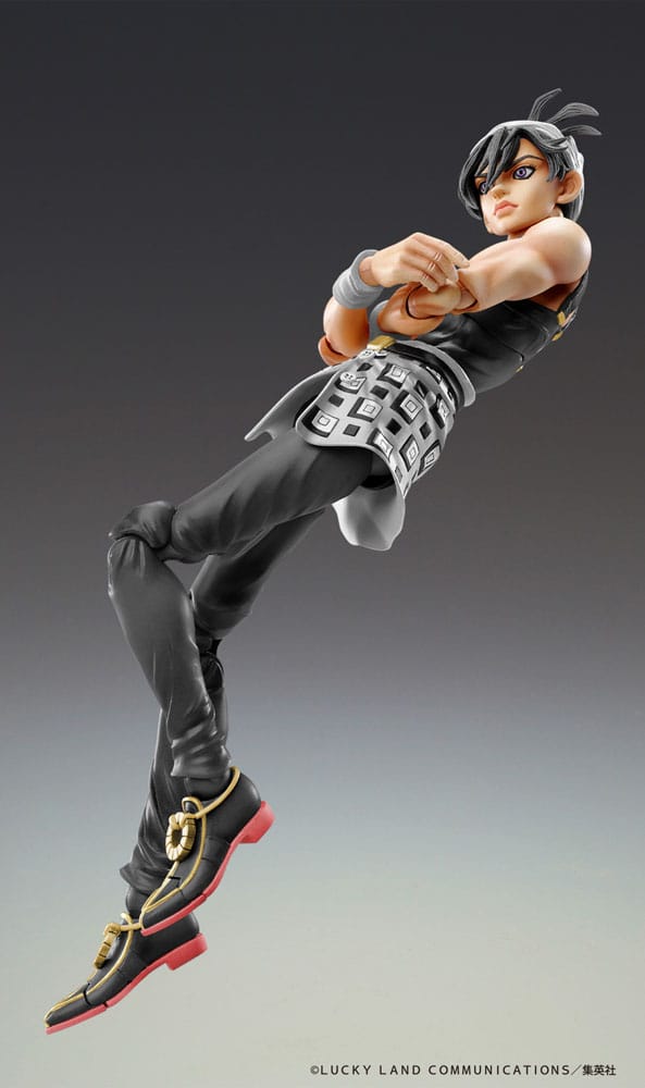 JoJo's Bizarre Adventure Part 5: Golden Wind Action Figure Chozokado (Narancia Ghirga & As Ver. Black) 15cm - Action Figures - Medicos Entertainment - Hobby Figures UK