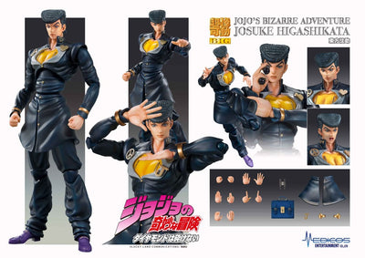 JoJo's Bizarre Adventure Part 4 Super Action Statue Figure Chozokado Big Josuke Higashikata 22cm - Action Figures - Medicos Entertainment - Hobby Figures UK