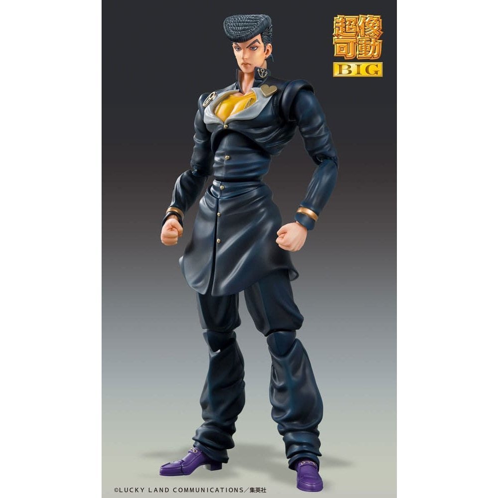 JoJo's Bizarre Adventure Part 4 Super Action Statue Figure Chozokado Big Josuke Higashikata 22cm - Action Figures - Medicos Entertainment - Hobby Figures UK