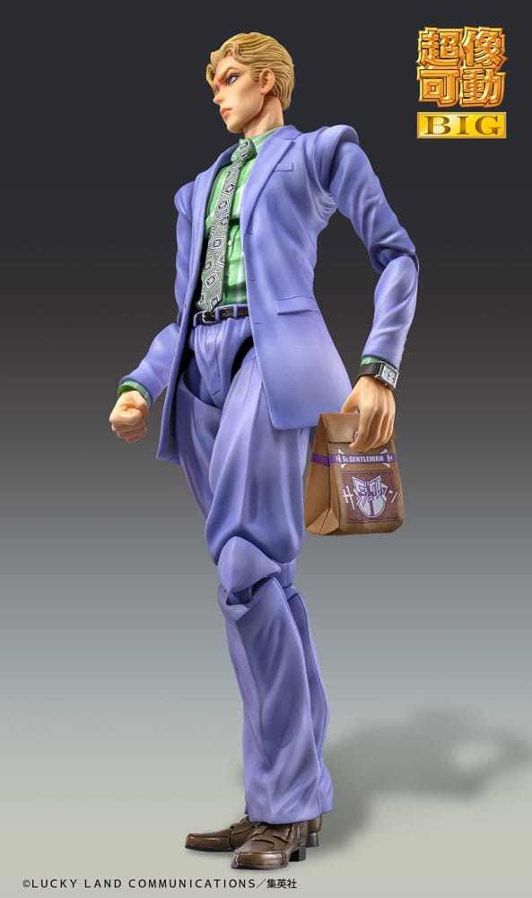 JoJo's Bizarre Adventure Part 4 Super Action Statue Figure Chozokado Big Yoshikage Kira 21cm