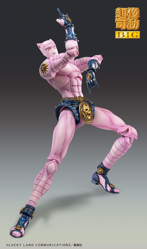 JoJo's Bizarre Adventure Part 4 Super Action Statue Figure Chozokado Big Killer Queen 22cm
