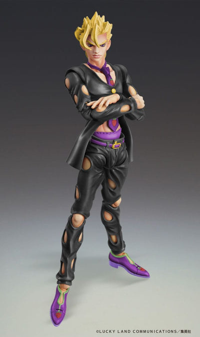 JoJo's Bizarre Adventure Part 5: Golden Wind Action Figure Chozokado (Pannacotta Fugo Ver. Black) 15cm - Action Figures - Medicos Entertainment - Hobby Figures UK