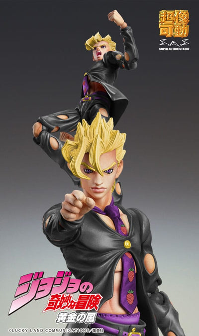 JoJo's Bizarre Adventure Part 5: Golden Wind Action Figure Chozokado (Pannacotta Fugo Ver. Black) 15cm - Action Figures - Medicos Entertainment - Hobby Figures UK