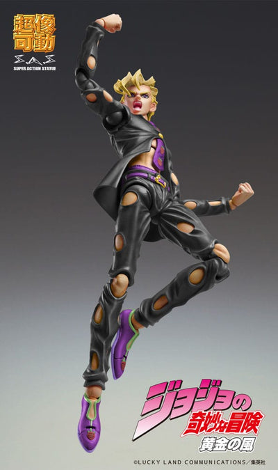 JoJo's Bizarre Adventure Part 5: Golden Wind Action Figure Chozokado (Pannacotta Fugo Ver. Black) 15cm - Action Figures - Medicos Entertainment - Hobby Figures UK