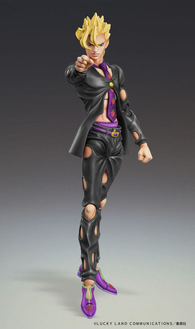 JoJo's Bizarre Adventure Part 5: Golden Wind Action Figure Chozokado (Pannacotta Fugo Ver. Black) 15cm - Action Figures - Medicos Entertainment - Hobby Figures UK