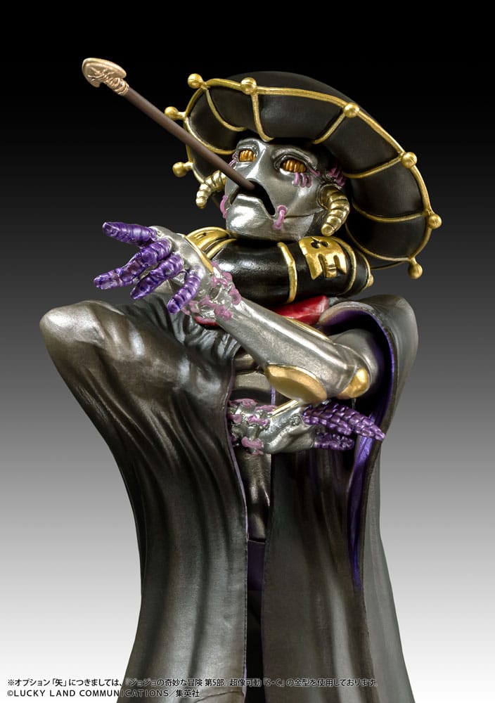 JoJo's Bizarre Adventure Part 5 Golden Wind Statue Legend PVC Statue Black Sabbath 18cm - Action Figures - Medicos Entertainment - Hobby Figures UK