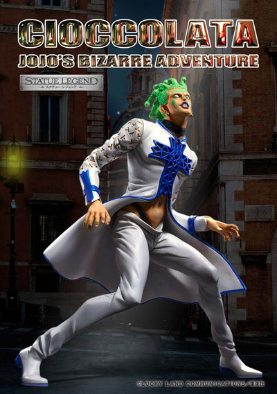 JoJo's Bizarre Adventure Part 5 Golden Wind Statue Legend PVC Statue Cioccolata 17cm - Action Figures - Medicos Entertainment - Hobby Figures UK