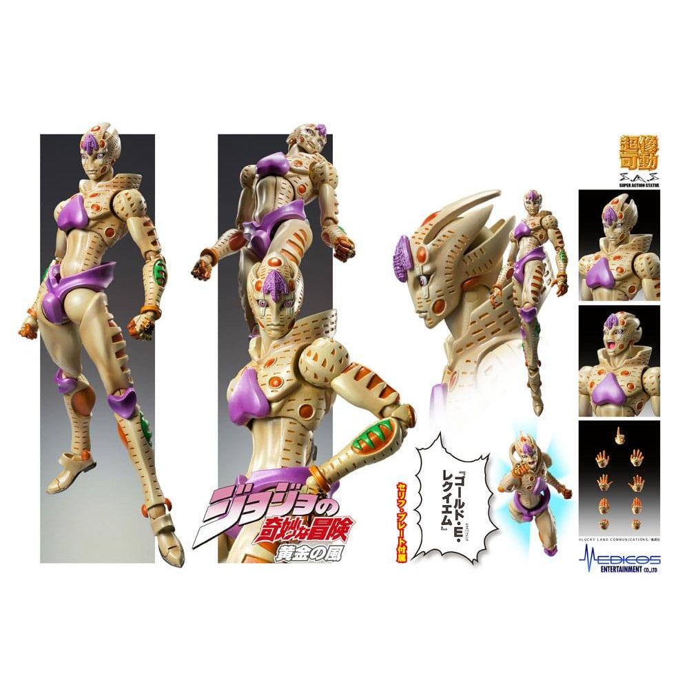 JoJo's Bizarre Adventure Part 5: Golden Wind Action Figure Chozokado G·E·R 16cm - Action Figures - Medicos Entertainment - Hobby Figures UK