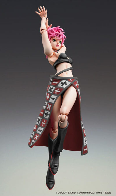 JoJo's Bizarre Adventure Part 5: Golden Wind Super Action Statue Figure Chozokado Trish Una Black Ver. 15cm - Action Figures - Medicos Entertainment - Hobby Figures UK