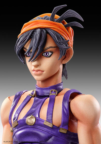 JoJo's Bizarre Adventure Part 5: Golden Wind Super Action Statue Figure Chozokado Narancia Ghirga & Aerosmith 15cm - Action Figures - Medicos Entertainment - Hobby Figures UK